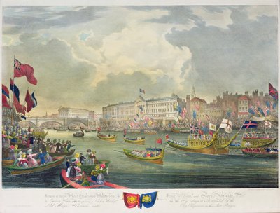 Vue de la Tamise lors de l